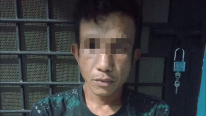 Curi Pagar Besi Terekam CCTV , Bapak dan Anak Jadi Tersangka