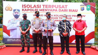 Sarankan Warga Dirawat di Isoter, Kapolri: Kurangi Risiko Penyebaran dan Fatalitas
