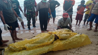 Warga Temukan Mayat Pria Terapung di Pantai Ngapae Buton Utara