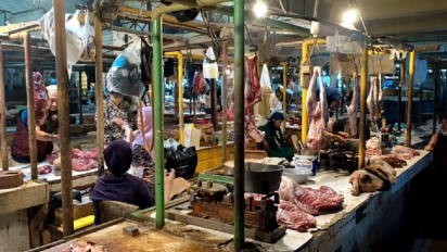 Harga Daging Naik Banyak Pedagang Pilih Libur Jualan Karena Tak Laku