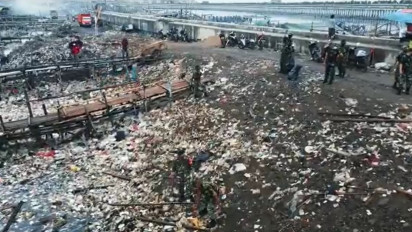 Lautan Sampah di Kampung Nelayan Cilincing Jakarta, Ironi di Hari Peduli Sampah Nasional