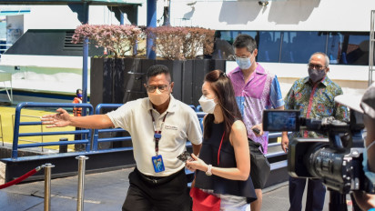 Travel Bubble Perdana, 35 Wisman dari Singapura Tiba di Bintan    