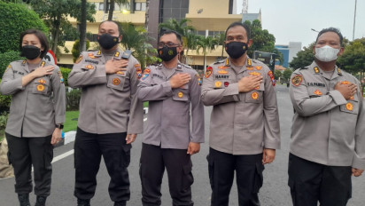 Terluka dalam Tugas, Aipda Andreas Dapat Penghargaan Sekolah Perwira dari Kapolri