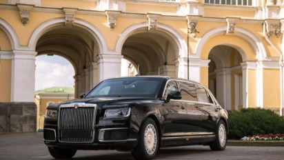 Kecanggihan Limousine Aurus Senat L700, Mobil Vladimir Putin yang Bisa "Berenang"
