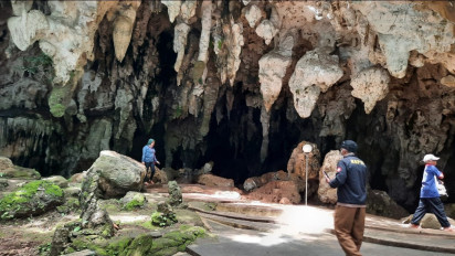 Keindahan Goa Tabuhan, dari Akik hingga Bebatuan yang Mengeluarkan Bunyi Seperti Gamelan