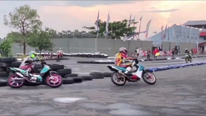 Ratusan Rider Ikuti Kejurprov Jateng Road Race Seri 1 2022 di Pati