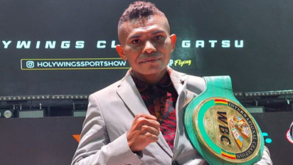 Tibo Monabesa Menang Angka Atas Petinju Filipina Setelah Dua Kali Tersungkur