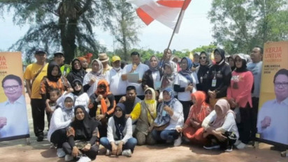 Warga Pariaman Dukung Airlangga Sebagai Capres 2024