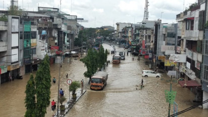Puluhan Tahun Tak Pernah Banjir, Pulo Brayan Kota Dikepung Air Setinggi 1 Meter
