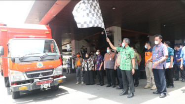Melalui Jalur Darat, Jateng Kirim Bantuan untuk Korban Gempa Sumbar