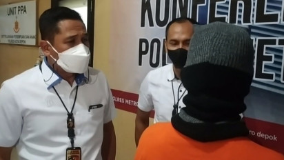 Miris! Ayah Pemerkosa Anak Kandungnya di Depok Mengaku Tak Menyesal.