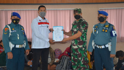 Pemberangkatan 22 PMI Ilegal Digagalkan Lanal Dumai