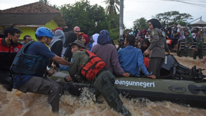 Banjir di Dua dari 8 Kelurahan di Kota Serang Telah Surut