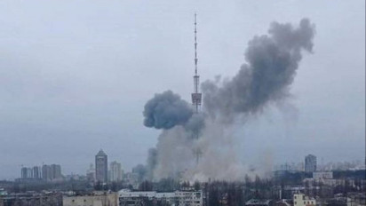 Pasukan Rusia Serang Menara Utama Televisi di Keiv Ukraina, Lima Orang Tewas