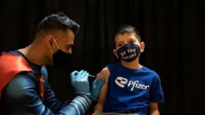 Depkes New York: Vaksin Pfizer Hanya 12% Efektif Lindungi Anak 5-11 Tahun dari Omicron
