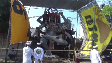 Ogoh-Ogoh di Bali Tetap Dilaksanakan dengan Prokes Ketat