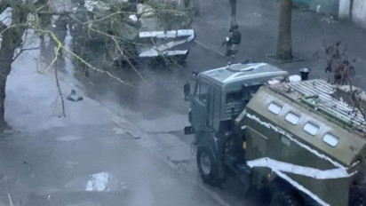 Pasukan Rusia Memasuki Kota Pelabuhan Kherson