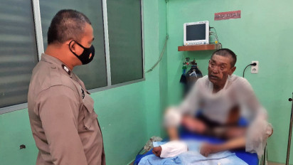 Petugas Jaga Malam Gudang Perabot Dibakar OTK