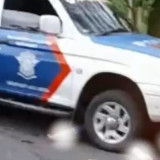 Terlindas Mobil Patroli Polisi, Pengendara Motor di Purbalingga Luka Parah