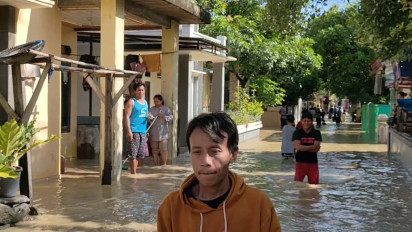 Banjir Rendam 2.433 Rumah Setelah Hujan Deras Mengguyur Cirebon