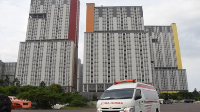 Pasien Rawat Inap Wisma Atlet Berkurang 96 Orang