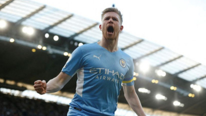 De Bruyne dan Mahrez Cetak Dua Gol Saat City Cukur United 4-1 Pada Derbi Manchester