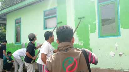 Sambut Ramadhan, Warga Mulai Gotong Royong Bersihkan Tempat Ibadah