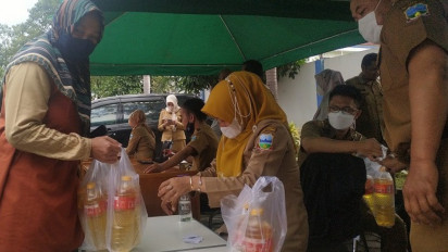 Miris! Sudah 3 Pekan Minyak Goreng di Garut Masih Langka