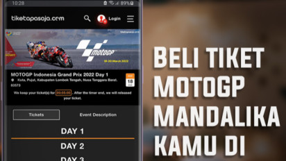 Penonton MotoGP Mandalika Tak Perlu Tes PCR/Antigen