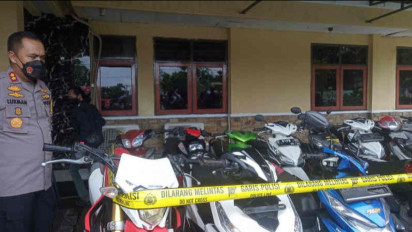 Polres Indramayu Ringkus Sindikat Pencuri Motor Beraksi di 44 TKP