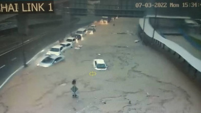 Kuala Lumpur Dilanda Banjir Akibat Hujan Deras