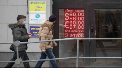 Rubel Rusia Anjlok di Rerdagangan Luar Negeri, Tawaran Menguap