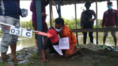 Pembunuhan di Sawah, Ini Reka Adegannya