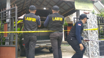 Mobil Pengacara di Selayar Diduga Dibakar OTK, Labfor Polda Sulsel Periksa Lokasi