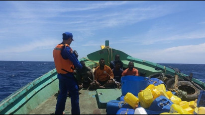 Polairud Polda Aceh Tangkap Kapal Nelayan Berbendera Asing