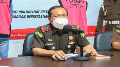 Penyidik Tindak Pidana Khusus Kejati Kalbar Tahan Tersangka Korupsi Bank BUMN di Ketapang