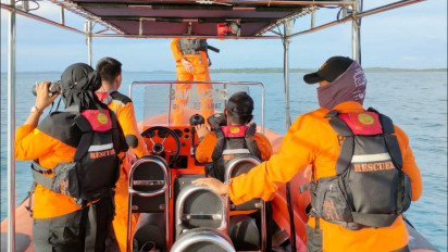 Basarnas  Terus Lakukan Pencarian Korban Tenggelam di Laut Mubut