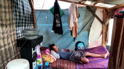 TInggal di Gubug Reyot 3x3 Selama 7 Tahun, Keluarga Miskin Tidak Tersentuh Bantuan Pemerintah