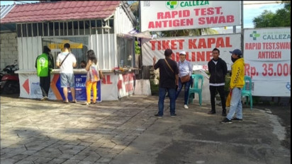 Aturan Rapid Test Tak Lagi Diberlakukan untuk Pelaku Perjalanan, Klinik Rapid Test Sepi