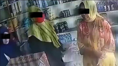Viral Emak-Emak Curi dan Jepit Beras di Selangkangan, Ini Penampakannya