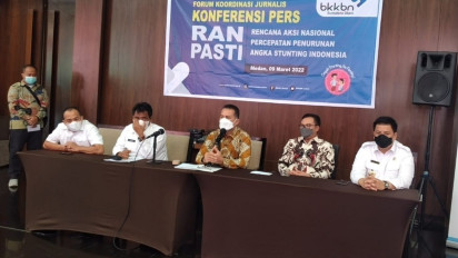 Stunting di Sumut 25,8%, BKKBN: Pencegahan pada Umur 1-2 Tahun