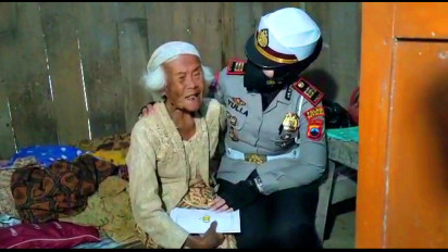 Viral Nenek Sebatang Kara di Boyolali Menangis Karena Uangnya Dicuri