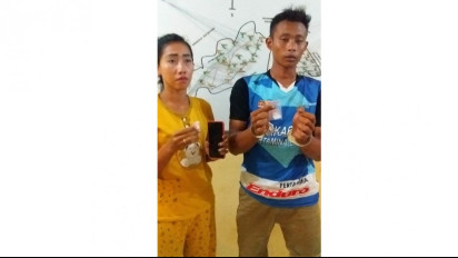 Jual Sabu di Depan Kelas SD, Sepasang Kekasih Tak Berkutik Ditangkap Polisi