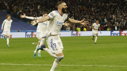 Sadis! Comeback Real Madrid Melalui Hattrick Benzema Singkirkan PSG dari Perebutan Tiket Perempatfinal Liga Champions