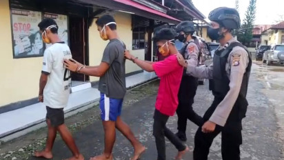 Tiga Pria Rusak Kantor Polisi di Kabupaten Muna, 2 Pelaku Masih Dibawah Umur