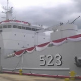 TNI AL Rampungkan Pembuatan KRI Teluk Palu-523 di Lampung
