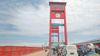 Uji Dinamik Jembatan Ampera, Lalu Lintas Buka-Tutup 3 Hari