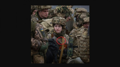 Heboh NATO Unggah Foto Militer Ukraina Pakai Lambang Neo-Nazi "The Black Sun"