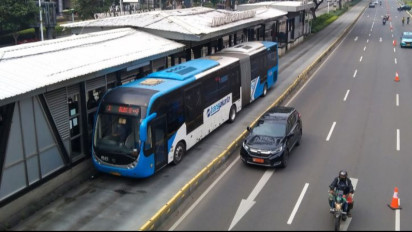 PPKM Level 2, Kapasitas Angkutan Umum di Jakarta Kembali Normal 100 Persen