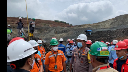 Korban Longsor Perusahan Tambang PT KIM Bertambah 4 Orang